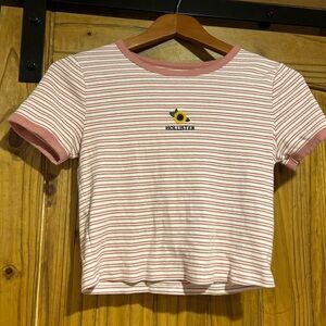 Hollister baby tee